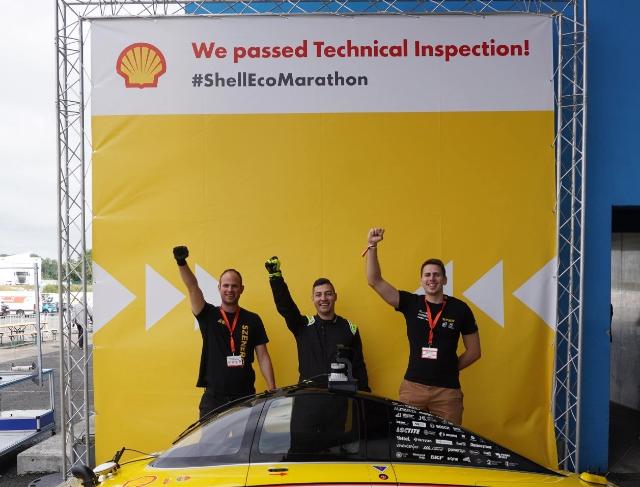 2022 Shell Eco Marathon AUC We Passed Technical Inspection