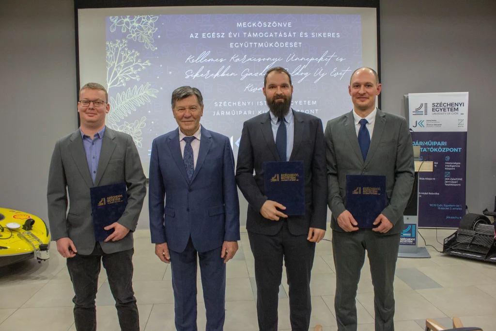 2023 szezonnyitó Kőrös Péter, prof. dr. Bokor József, dr. Horváth Ernő és dr. Pup Dániel